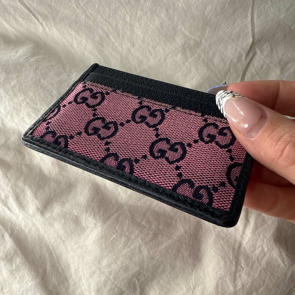 Gucci monogram card holder - Picture 12 of 16